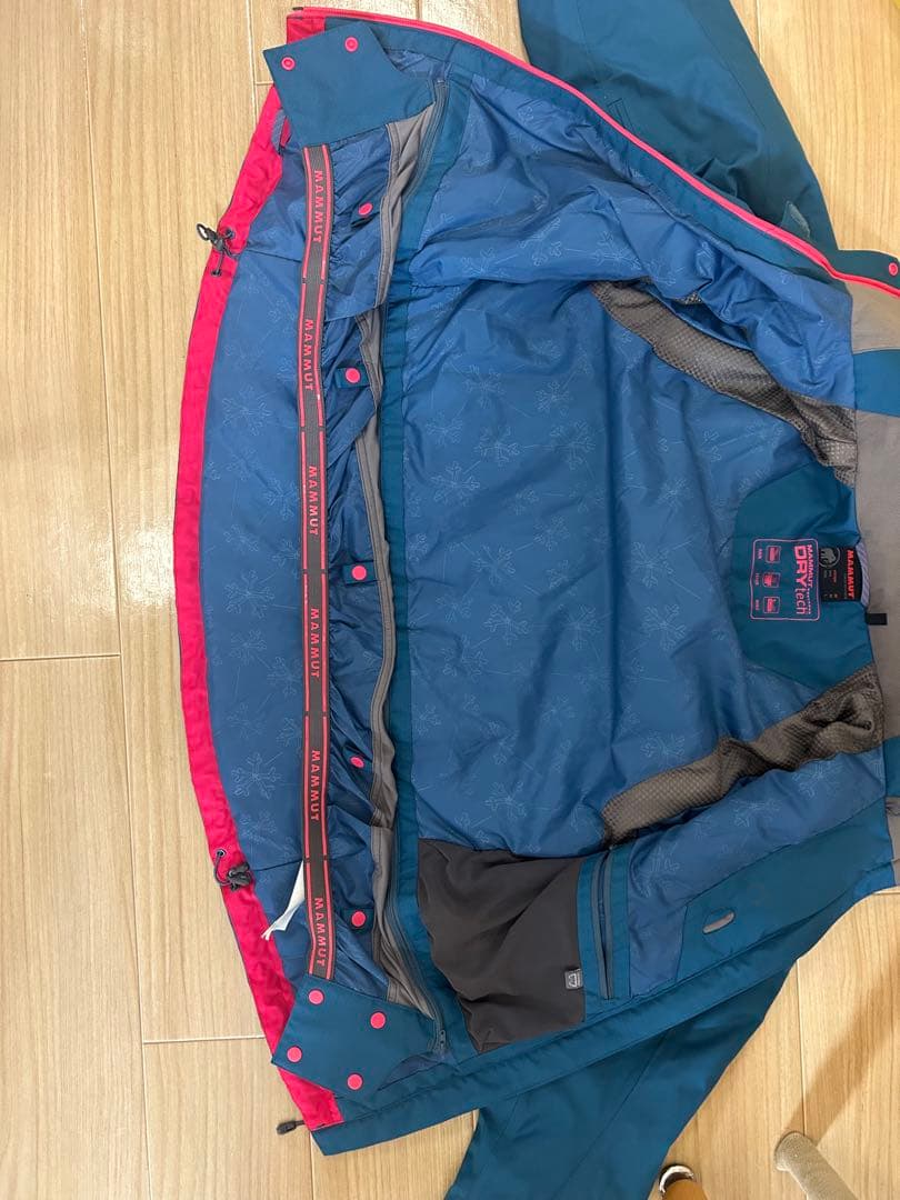 マムートスキーウェア 上下セット 手袋、帽子セット　DRYtech