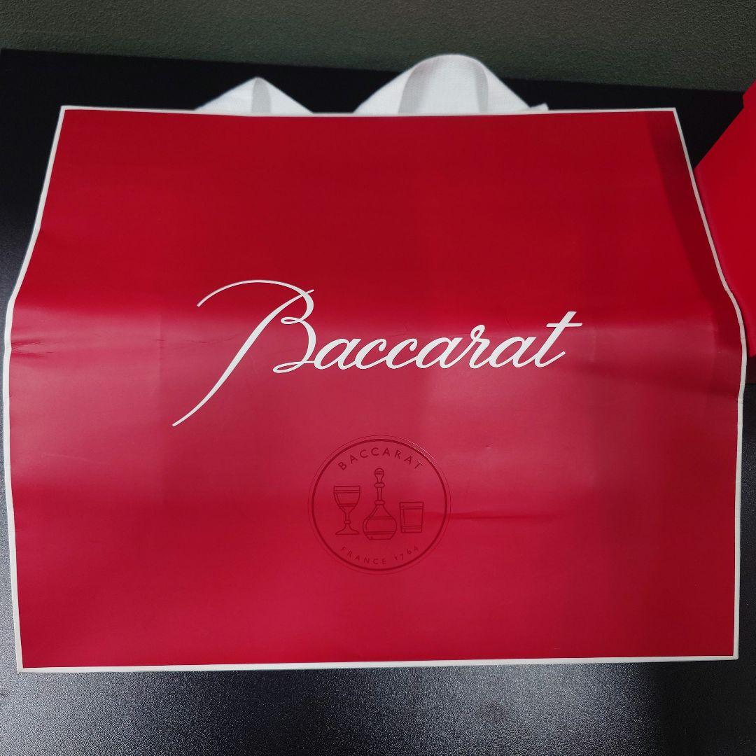 【めじろめぐろさん専用】Baccarat クリスタル花瓶 ストライプデザイン