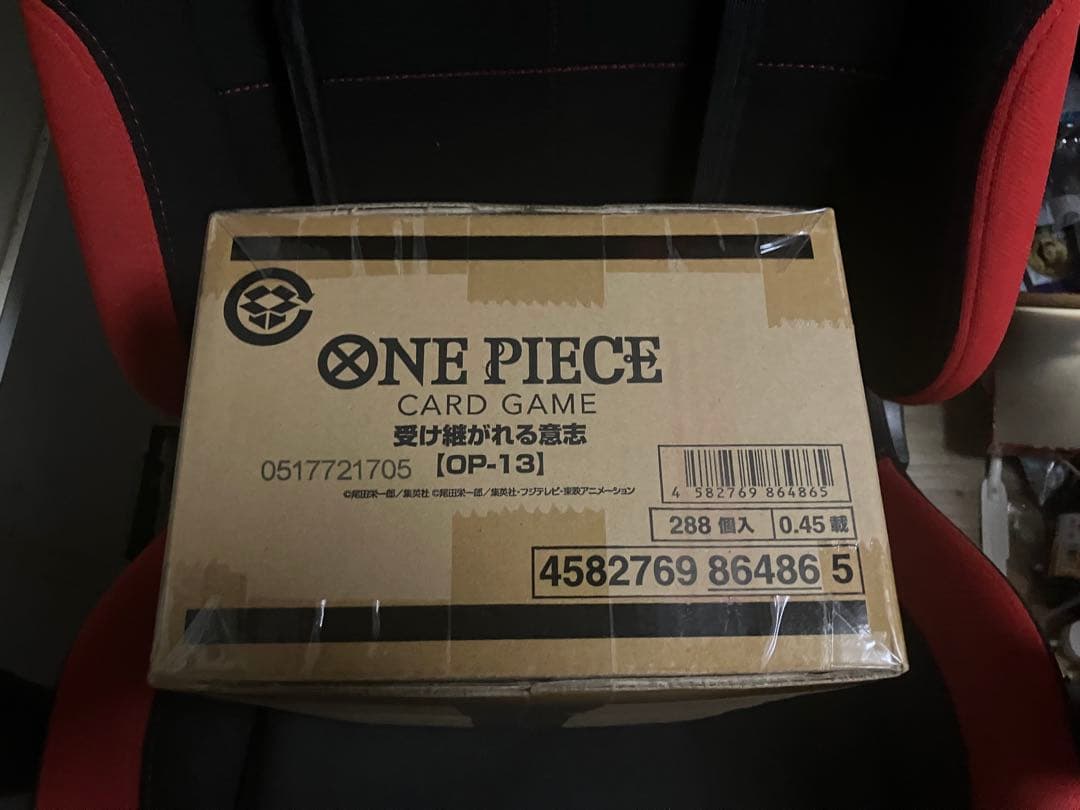 OP-13 受け継がれる意志 1カートン、3rd Aアニバーサリーセット1個