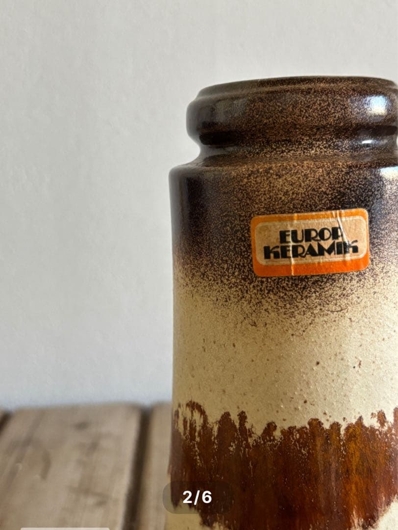 花瓶・フラワースタンド Fat lava Scheurich 209-18