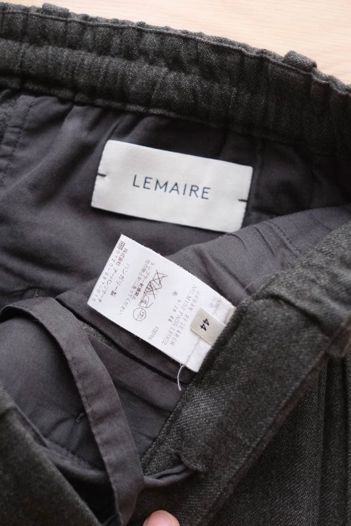lemaire パンツ　2015aw