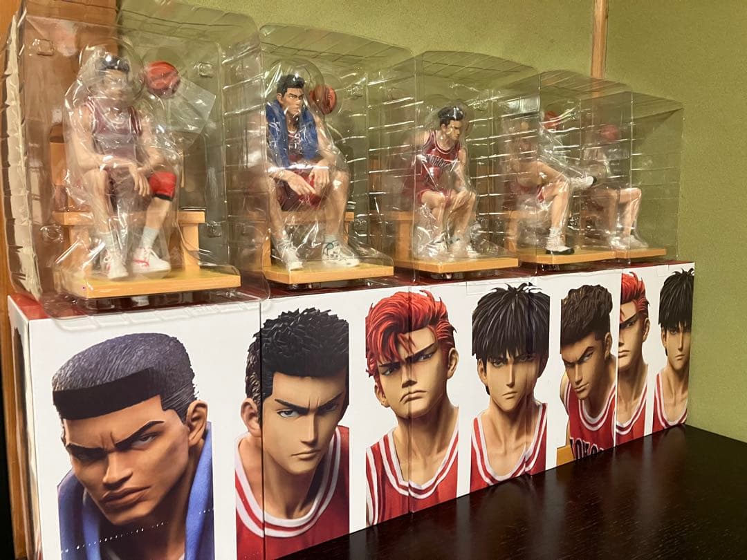 スラムダンク　桜木　赤木　流川　三井　宮城　５体セット　海外フィギュア
