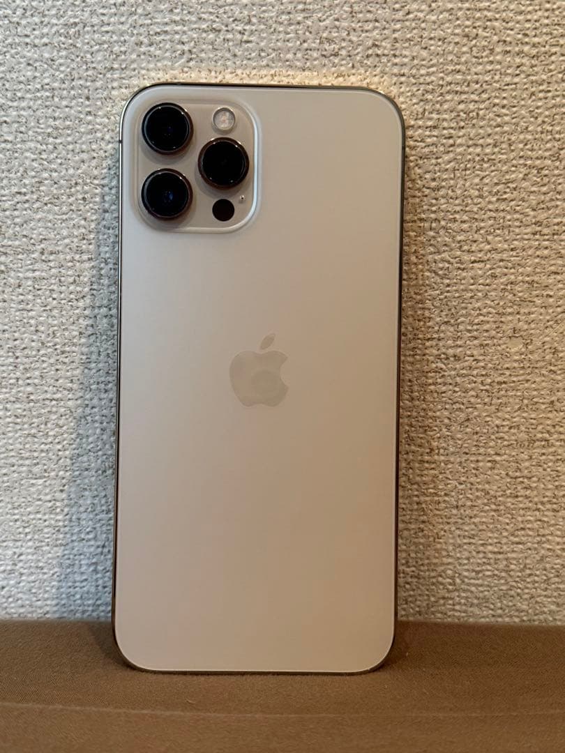 【美品】iPhone12 pro max 本体128GB ゴールド