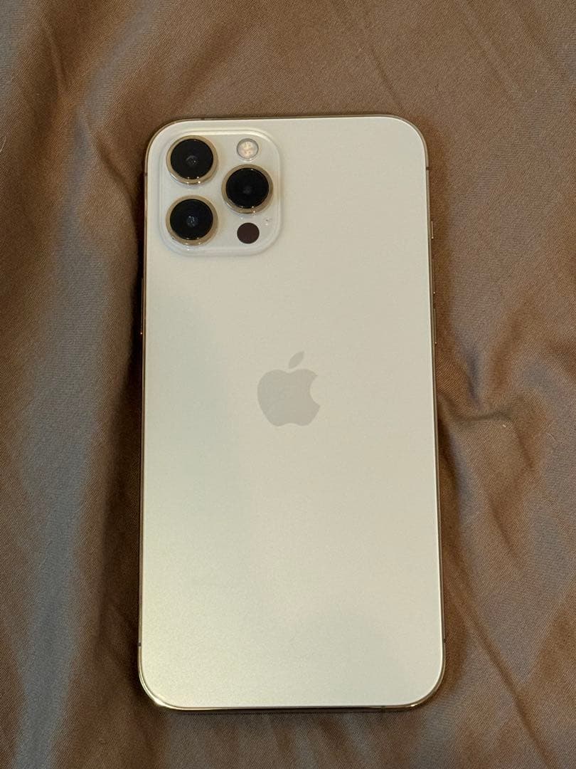 【美品】iPhone12 pro max 本体128GB ゴールド