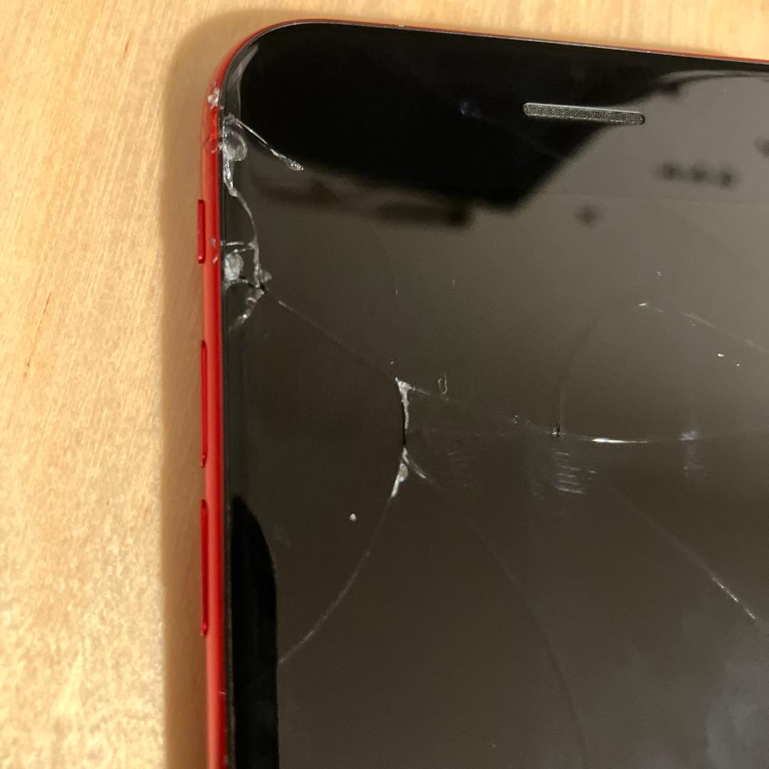 iPhone SE2 本体　ジャンク品（画面割れ）