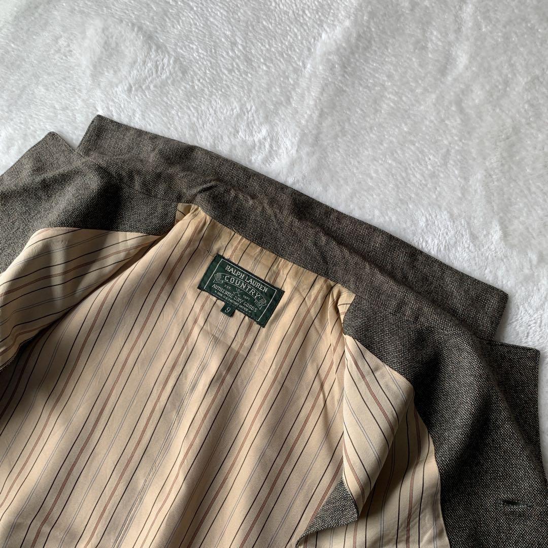 超希少 90s ラルフローレン ポロ カントリー ベスト ジレ ウール