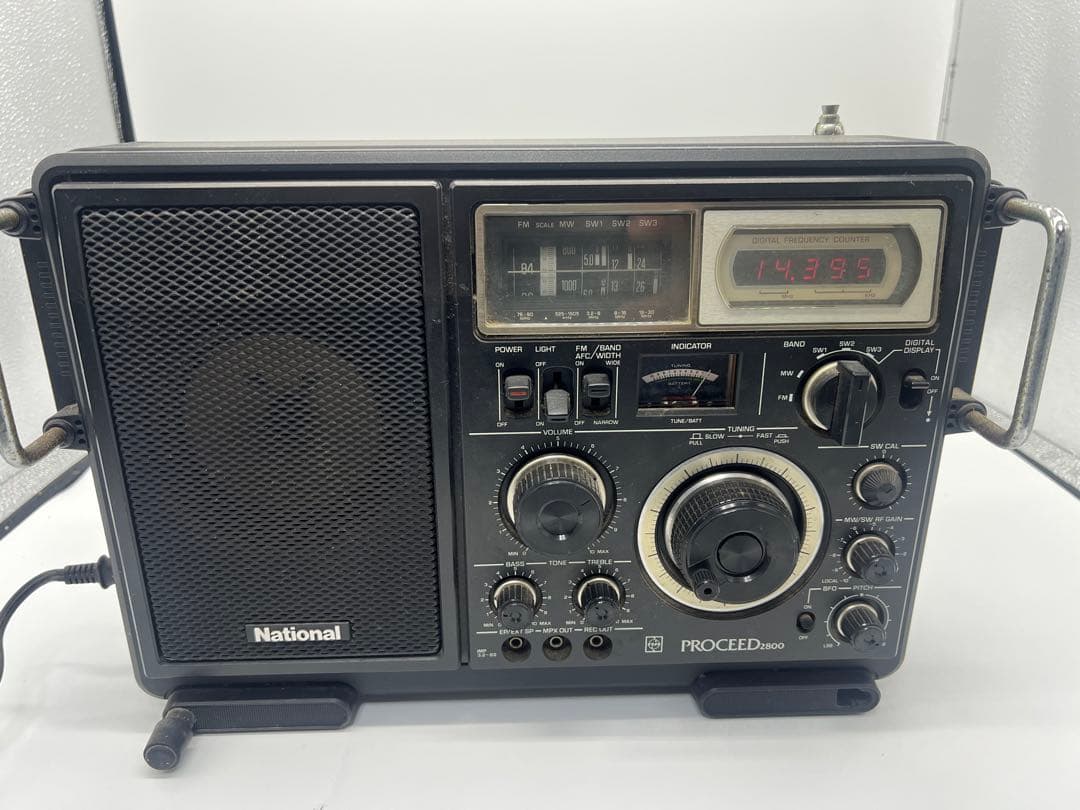 ナショナル ラジオ プロシード【RF-2800】通電確認のみ ジャンク品