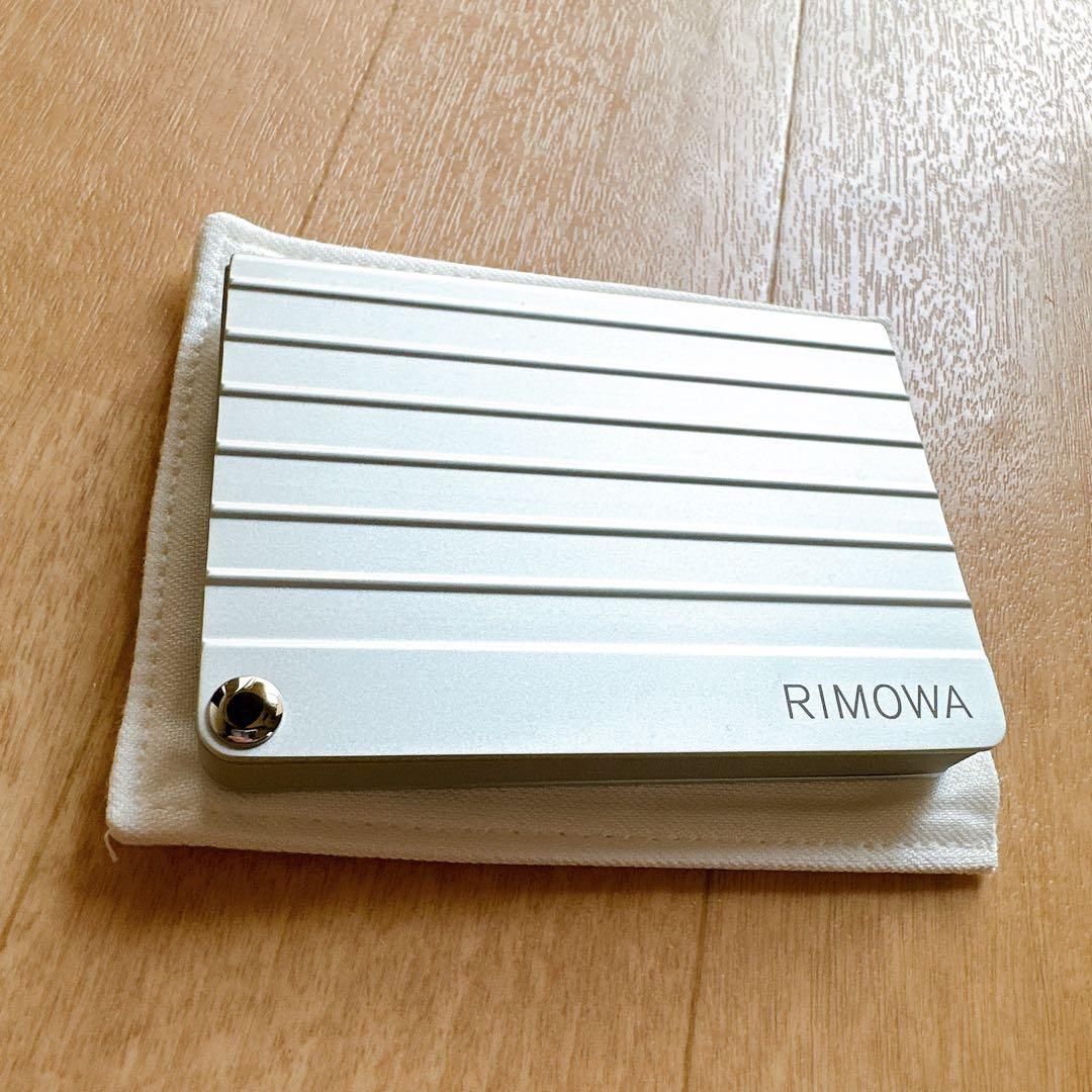 RIMOWA アルミニウム 名刺入れ シルバー リモワ カードケース