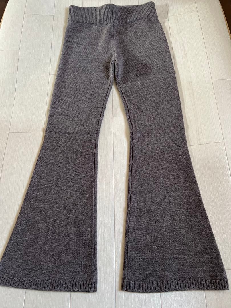ZARA ザラ 90%ウールFLAREスキーコレクションパンツ S