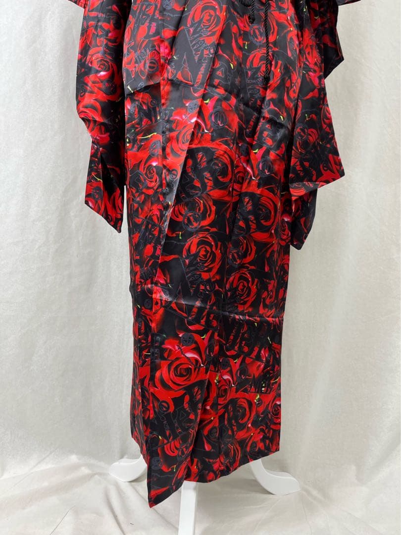 N403 NieR CLOTHING 浴衣 サテン 総柄