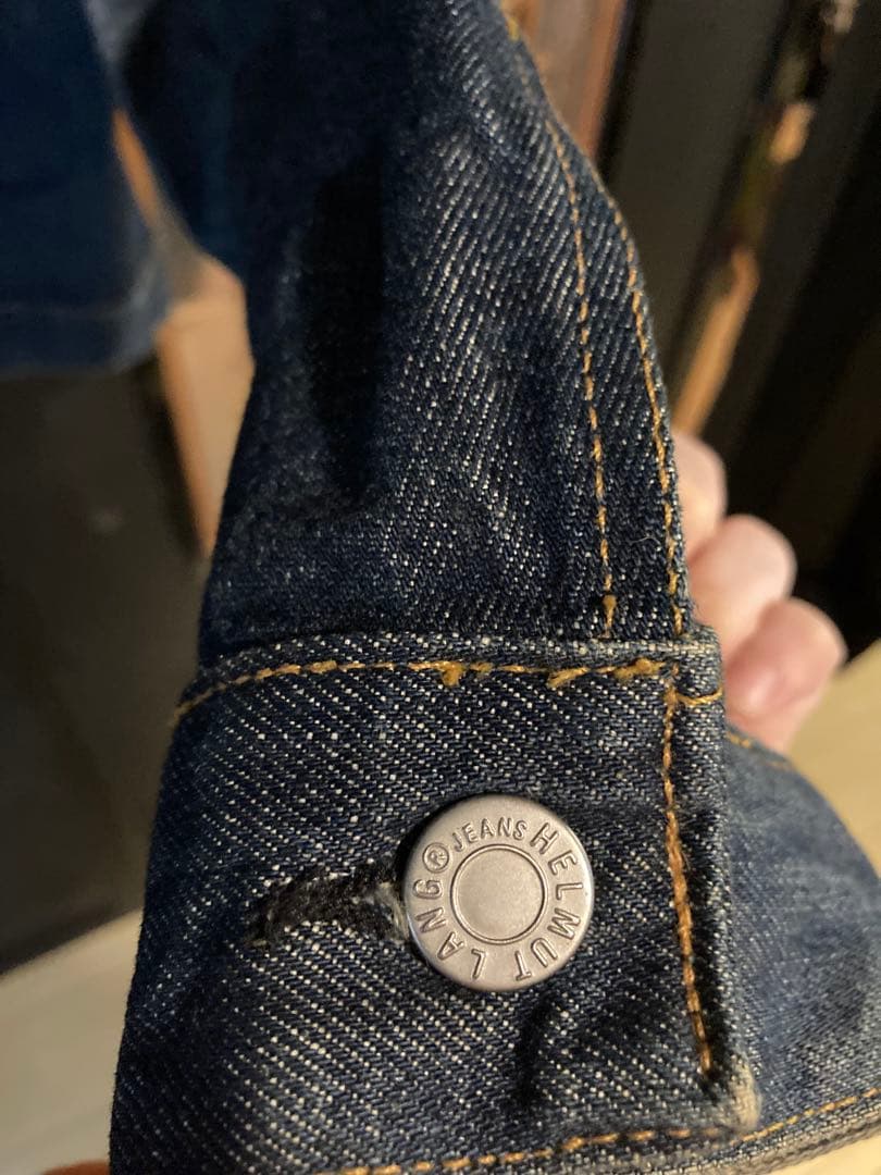 HELMT LANG クラシックデニムジャケット Mサイズ　美品