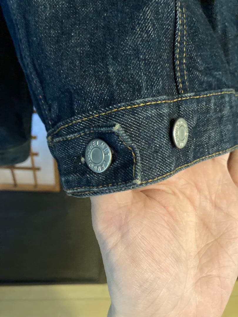 HELMT LANG クラシックデニムジャケット Mサイズ　美品