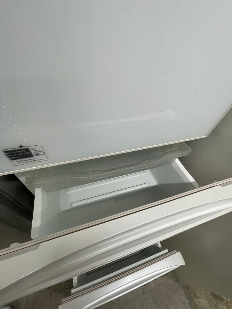 東芝　5ドア冷蔵庫　426L　GR-H43GXV（ZW）