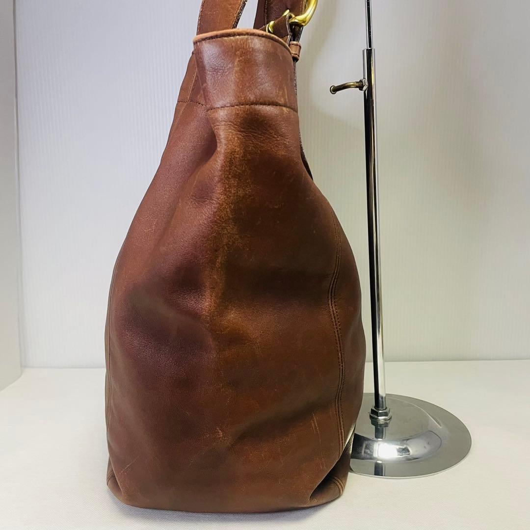COACH オールドコーチ レザー　トートバッグ ハンドバッグ ビンテージ