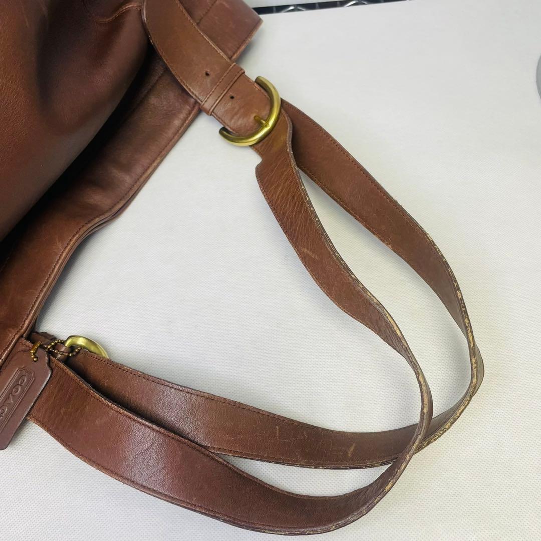 COACH オールドコーチ レザー　トートバッグ ハンドバッグ ビンテージ