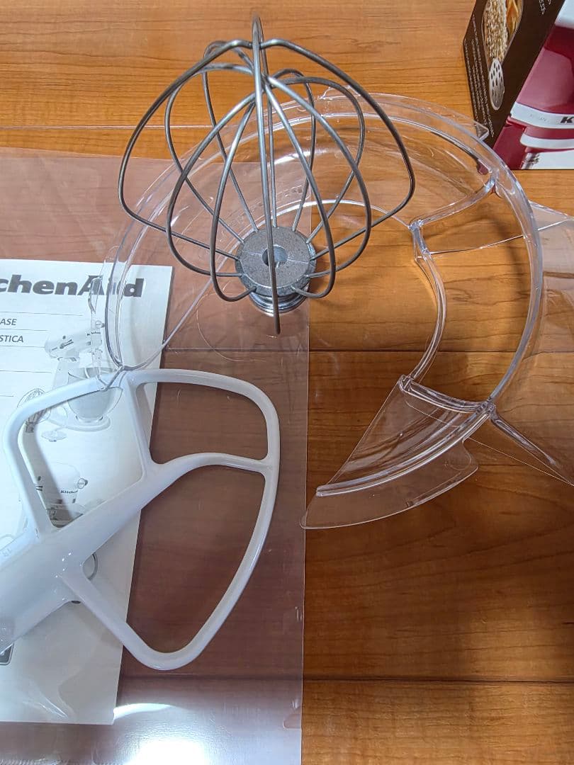 KitchenAid スタンドミキサー レッド セット