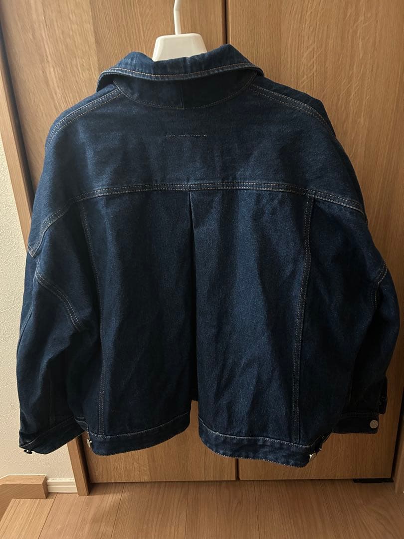 mm6 マルジェラ　デニムジャケット　38 ネイビー