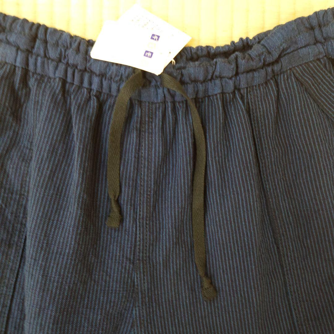 【branch】久留米絣　もんぱん　ギエモン　新品未使用札付き　 Ｌ