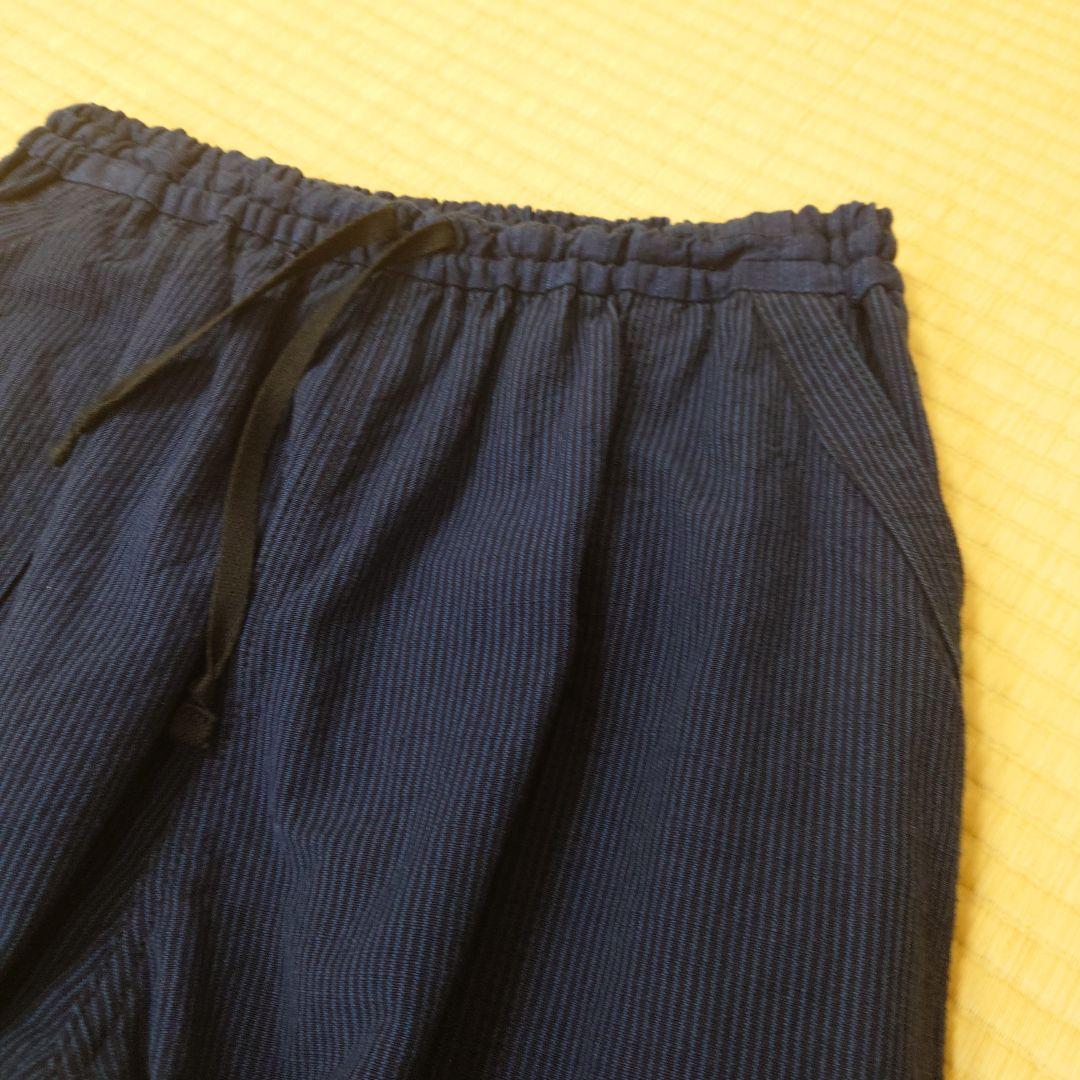 【branch】久留米絣　もんぱん　ギエモン　新品未使用札付き　 Ｌ