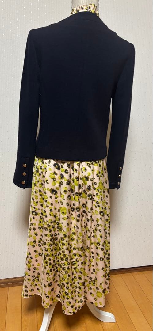 ♡お値下げ♡アナイ♡新品同様♡華やかワンピース♡サイズ38