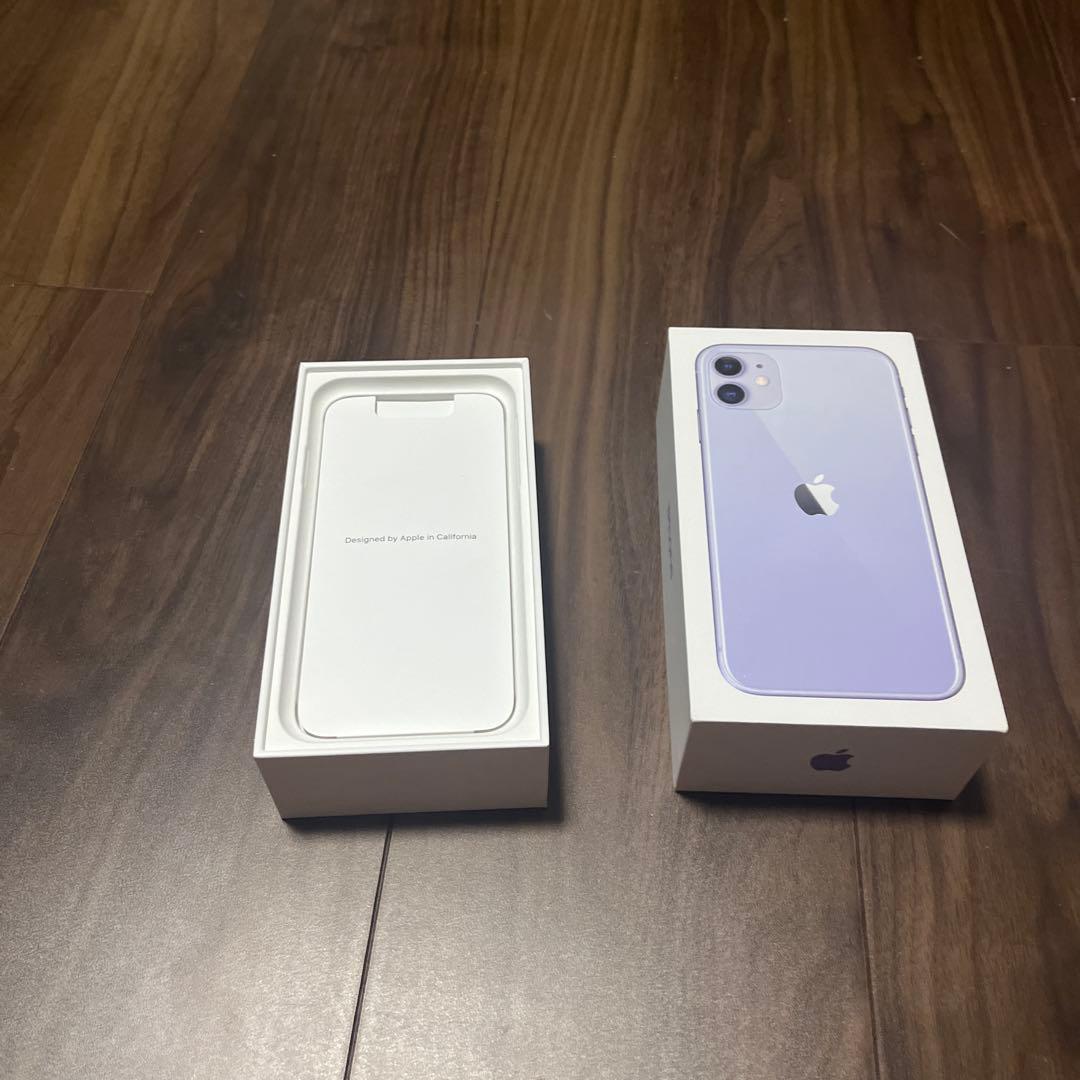 iPhone 11 本体　パープル