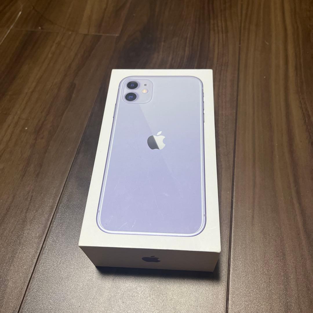 iPhone 11 本体　パープル