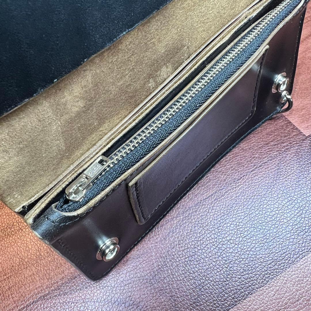 えすあーる野郎【トラッカーウォレット ロング】 3層 ホースバット