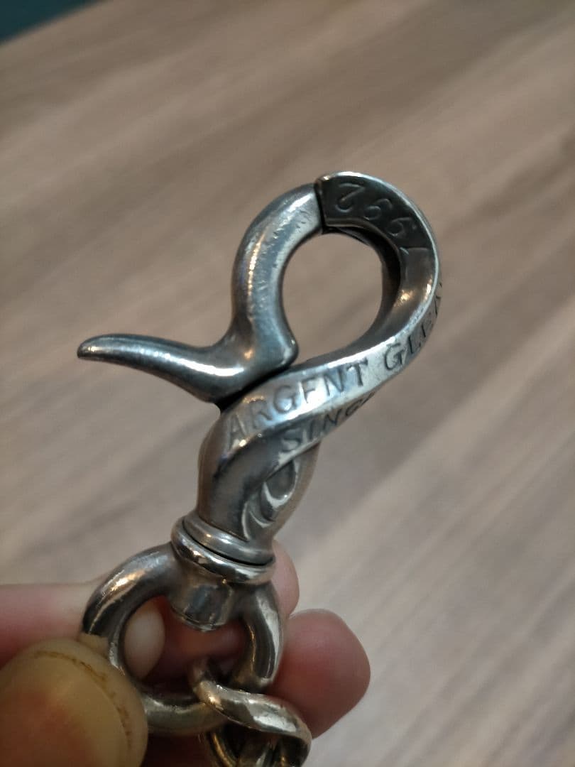 【じん】Argent Gleam アージェントグリーム ウォレットチェーン