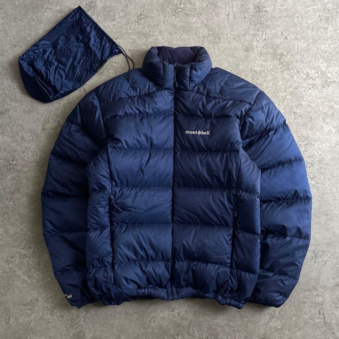 montbell モンベル【M】ライトアルパイン ダウンジャケット ネイビー