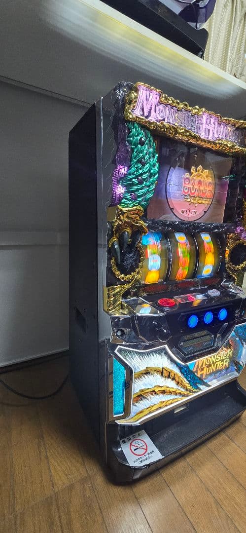 スロット　モンスターハンター 月下雷鳴　実機