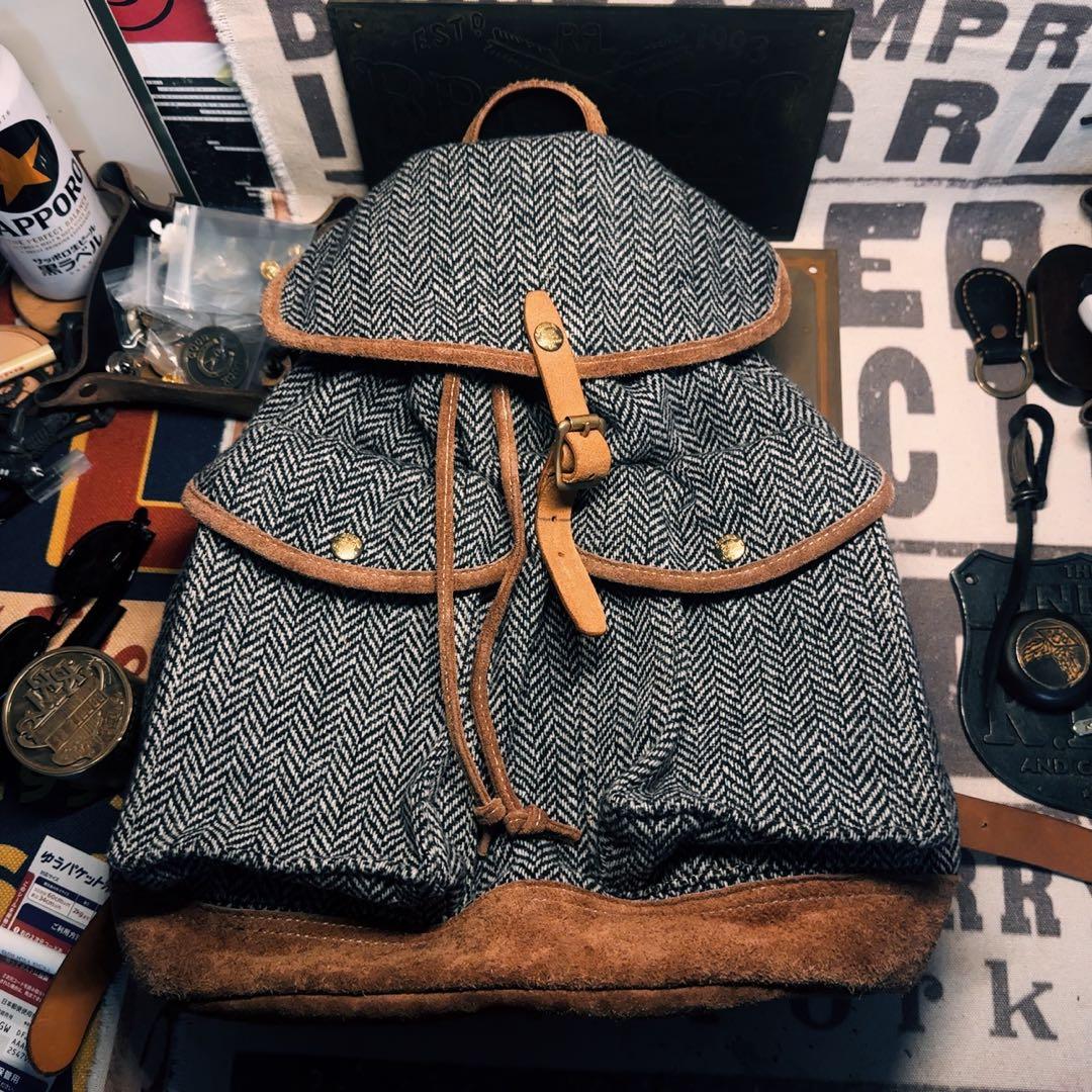 RRL ウール パラトルーパーバッグ