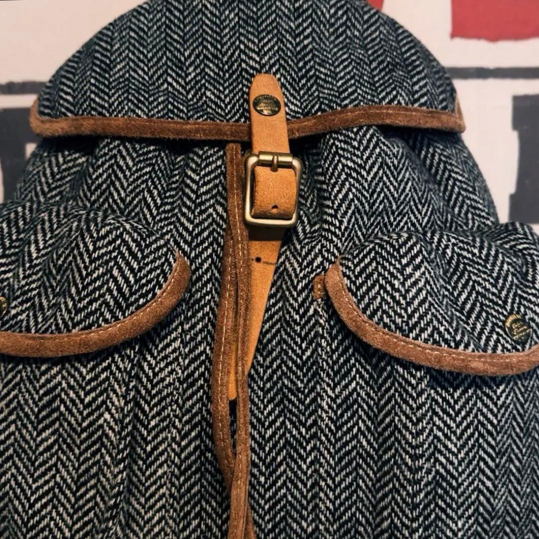 RRL ウール パラトルーパーバッグ