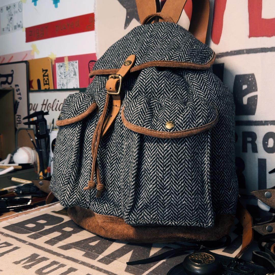 RRL ウール パラトルーパーバッグ