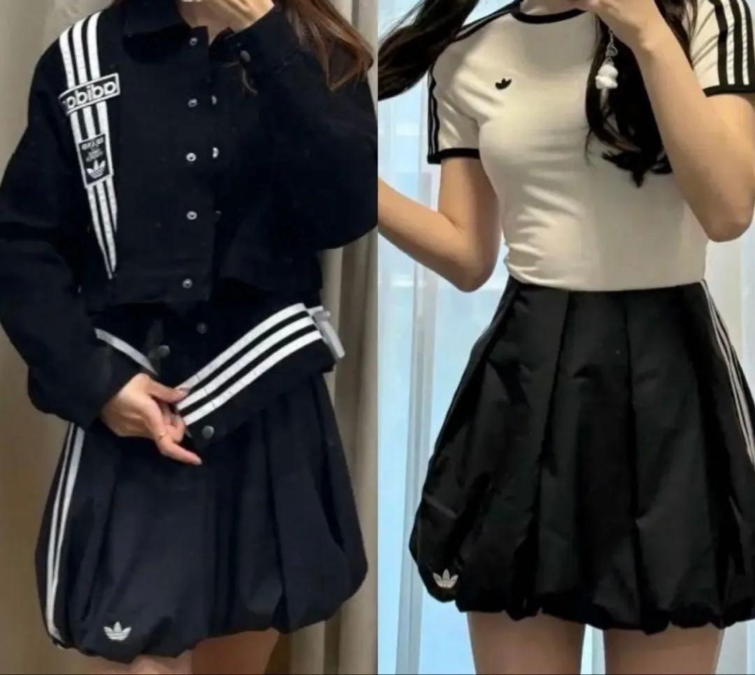 アディダスオリジナルス アディレニウムシーズン3バルーンスカート Sサイズ