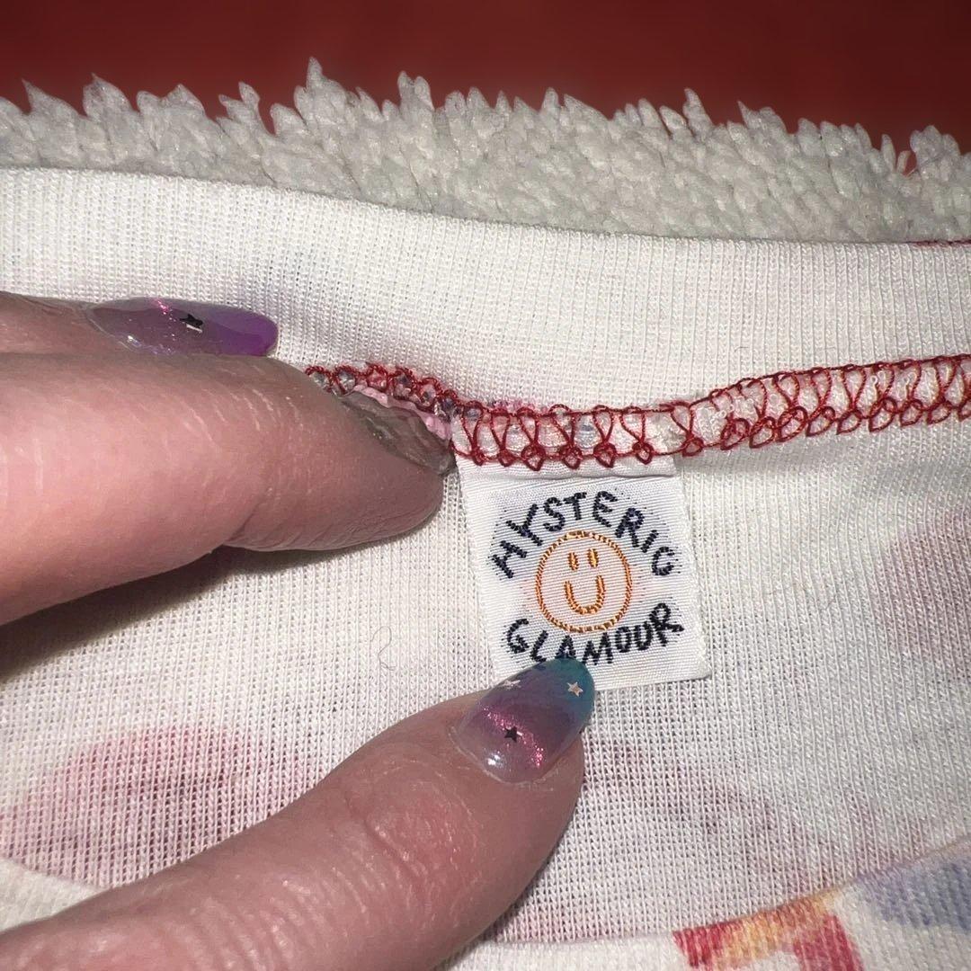 HYSTERIC GLAMOUR スカルキノコ長袖Tシャツ