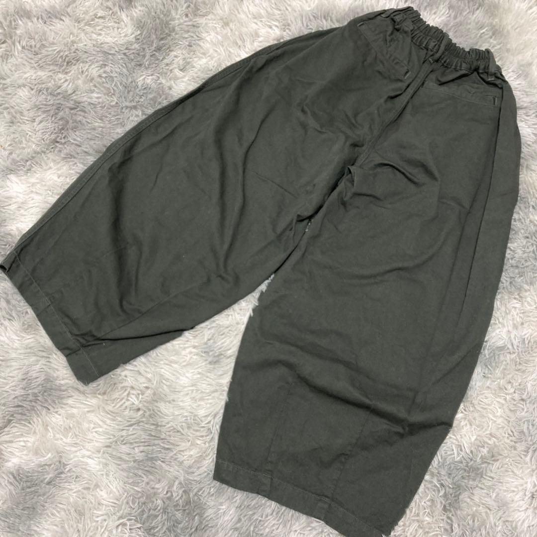 ★ハーベスティ★HARVESTY サーカスパンツ【M】ミリタリー カーキ ゴム