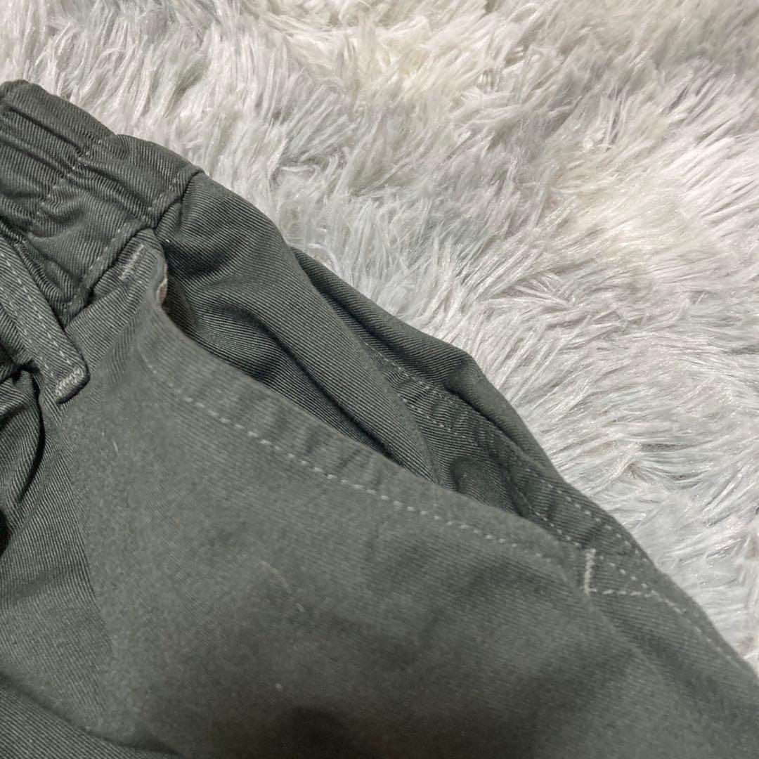 ★ハーベスティ★HARVESTY サーカスパンツ【M】ミリタリー カーキ ゴム