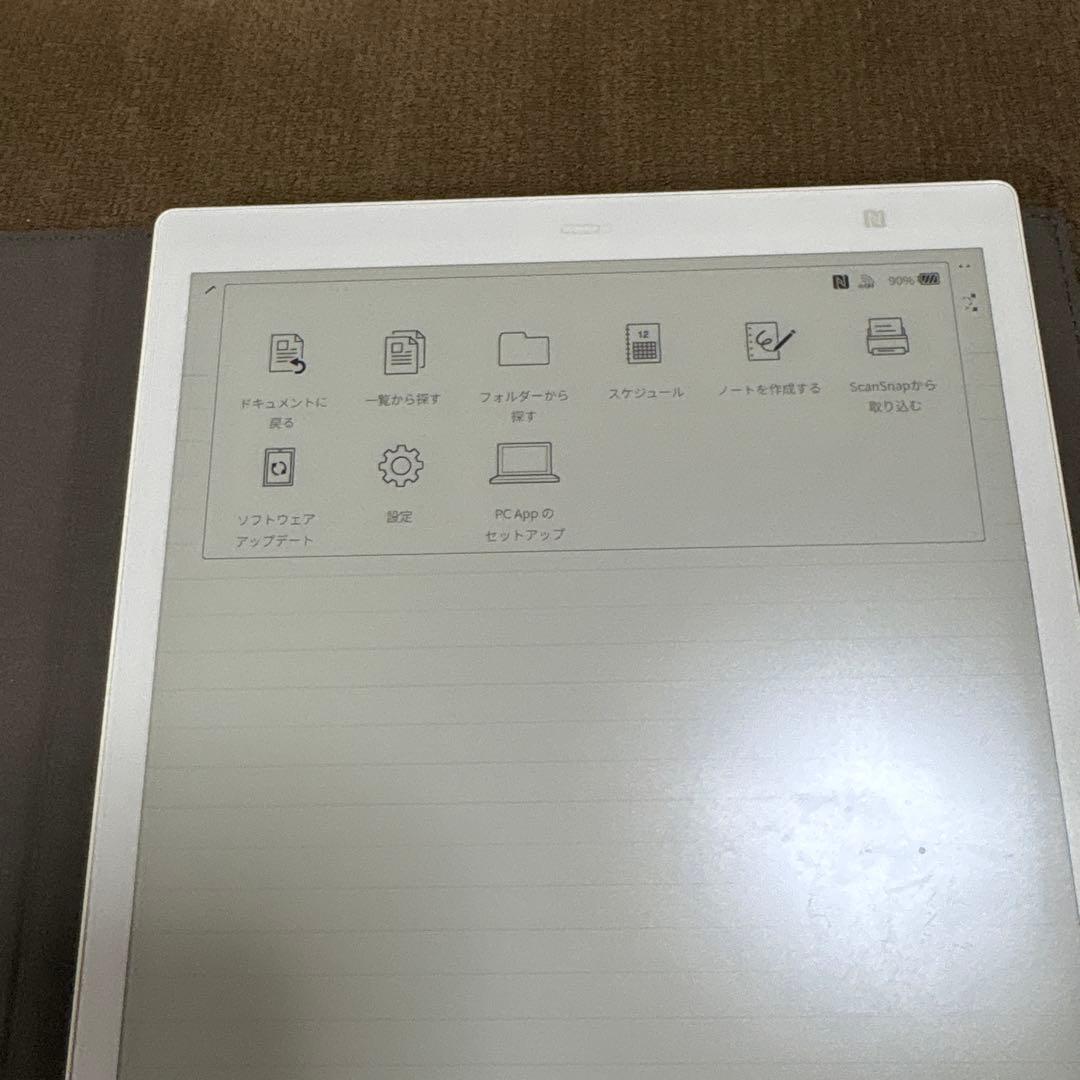 富士通　電子ペーパー「QUADERNO（クアデルノ）」 デジタルノート 本体