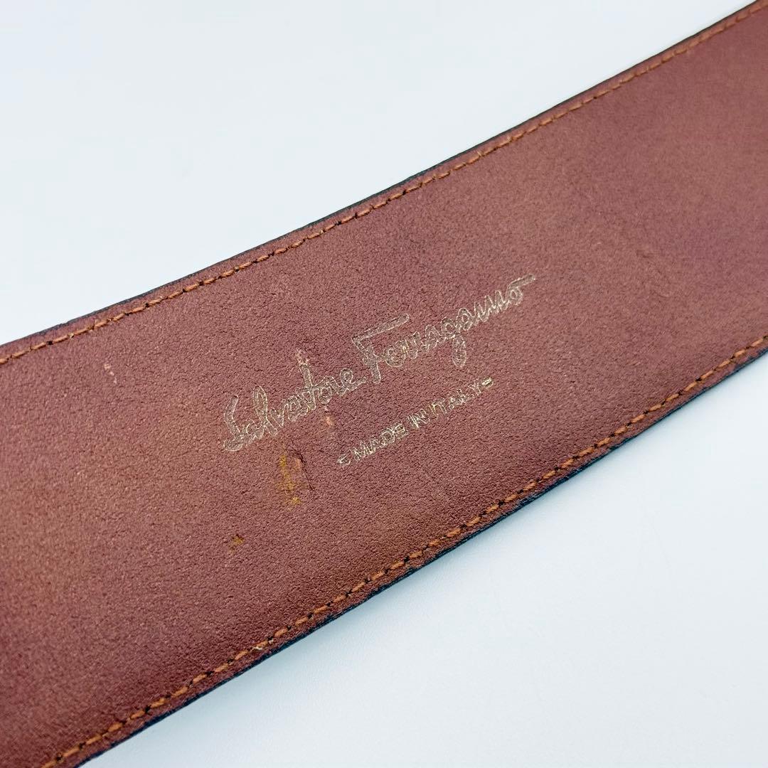 ✨美品✨フェラガモ ベルト ガンチーニ レザー ゴールド金具 レディース