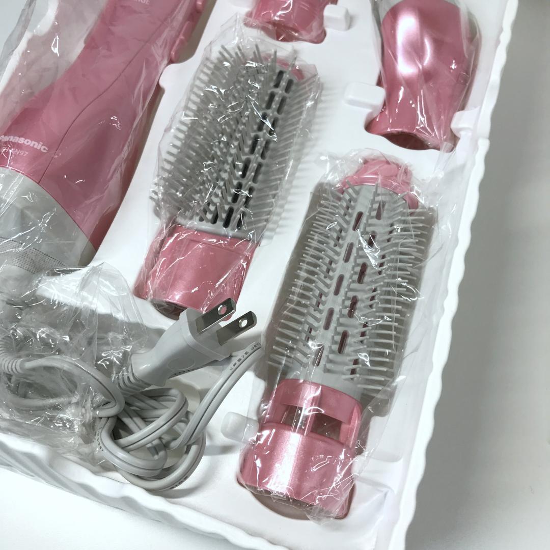 【未使用品】パナソニック くるくるドライヤー ナノケア EH-KN97 ピンク