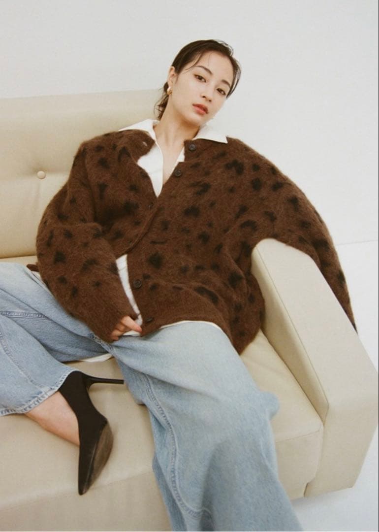 CLANE 広瀬すず CLANE MOHAIR LOOSE KNIT