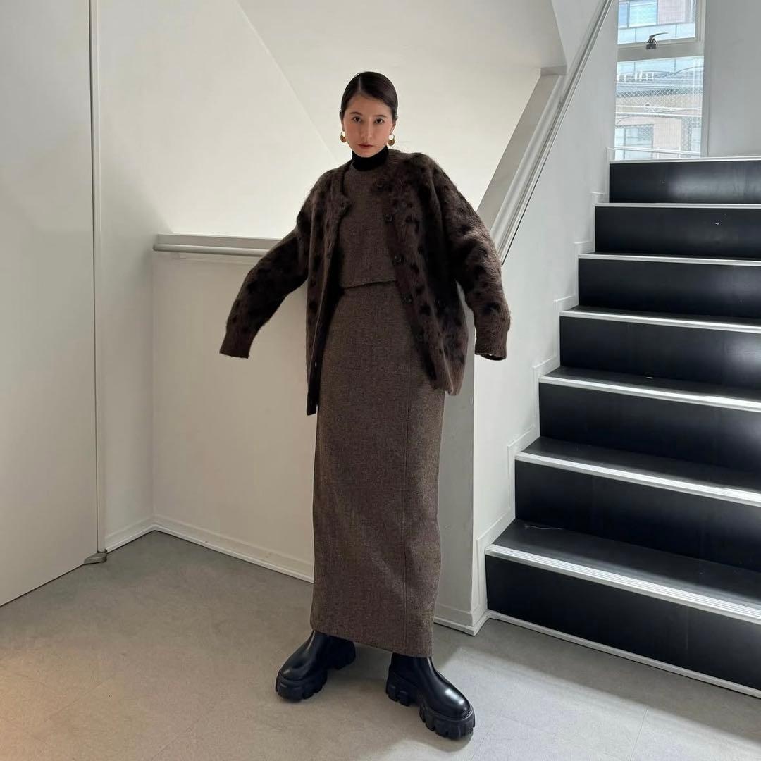 CLANE 広瀬すず CLANE MOHAIR LOOSE KNIT