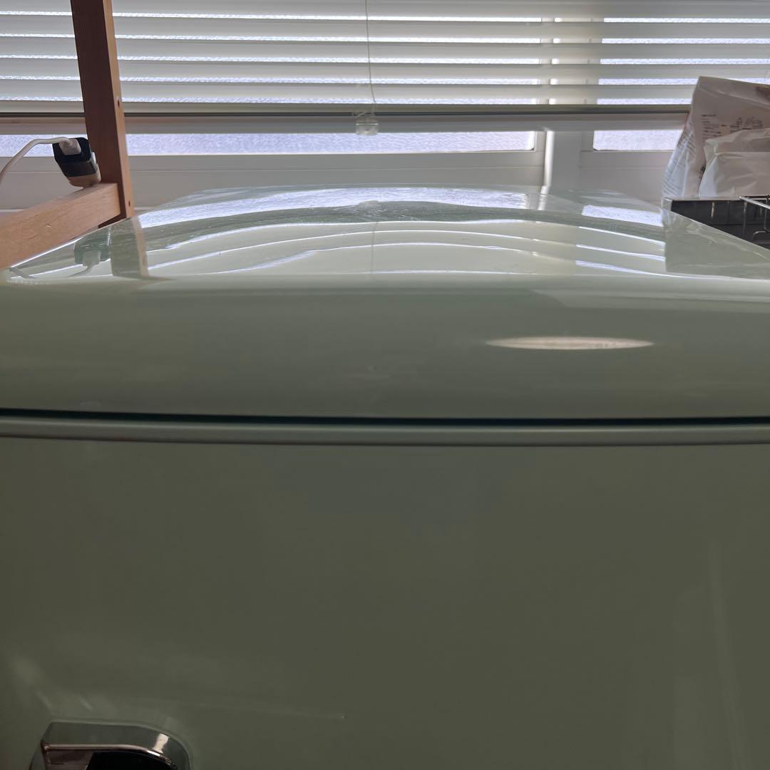 美品★レトロ風　冷蔵庫　ライトグリーン　一人暮らし81L PRR-082D-B