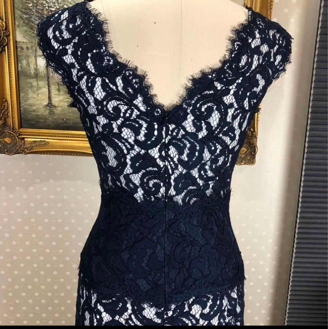新品☆ TADASHI SHOJI サイズ　S 紺色