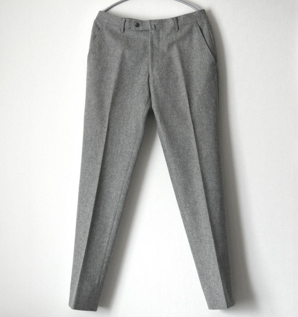 【美品】SHIPS カノニコ ウールスラックス