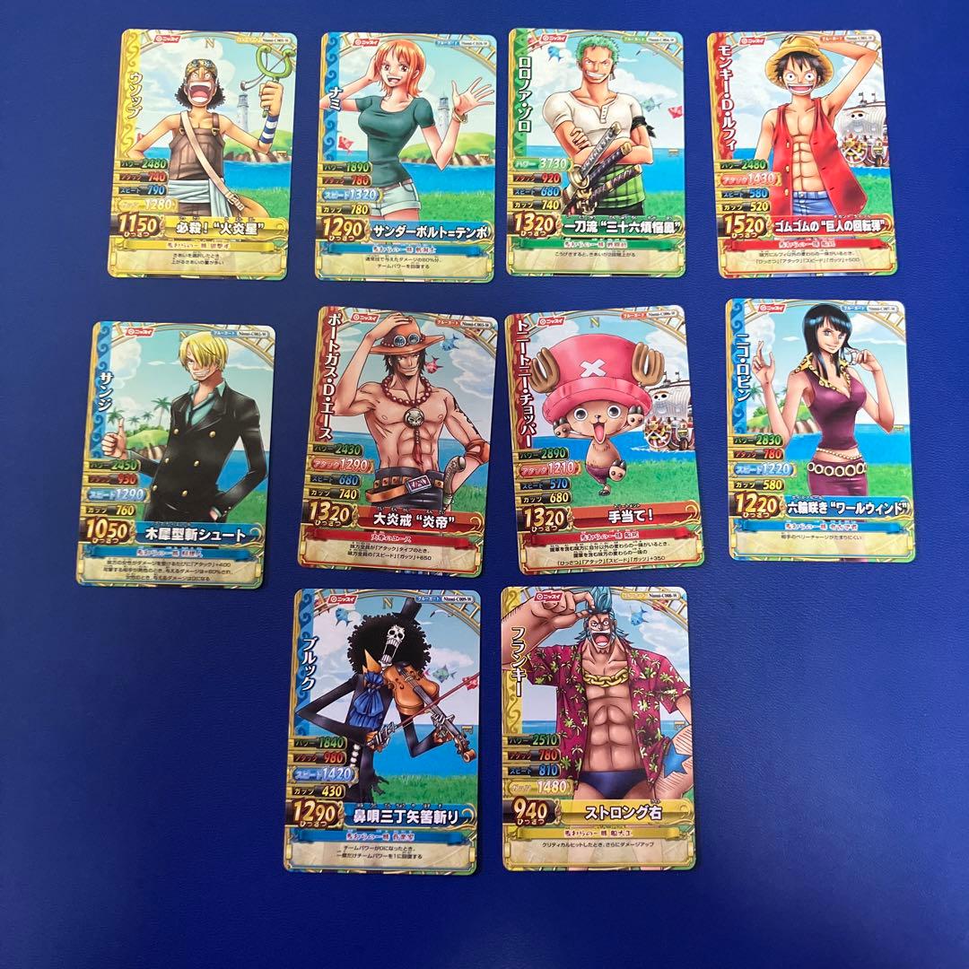 ワンピースベリーマッチ　ニッスイ　プロモ　10枚セット　ワンピーベリーマッチ