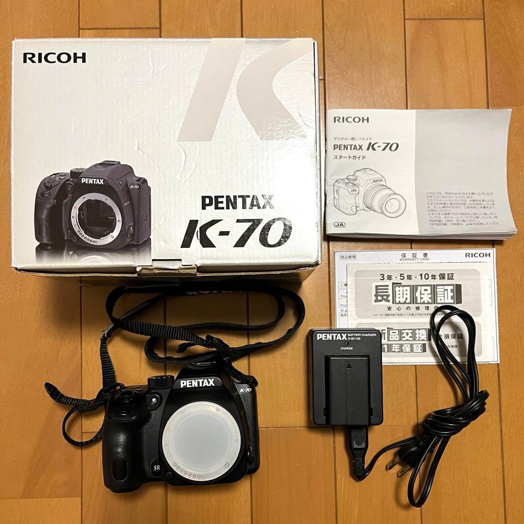 PENTAX K−70 K-70 ボディ BLACK カメラ
