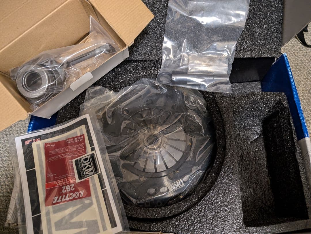 yuzukiゴルフ7R DKM クラッチキット未使用　VW MQB