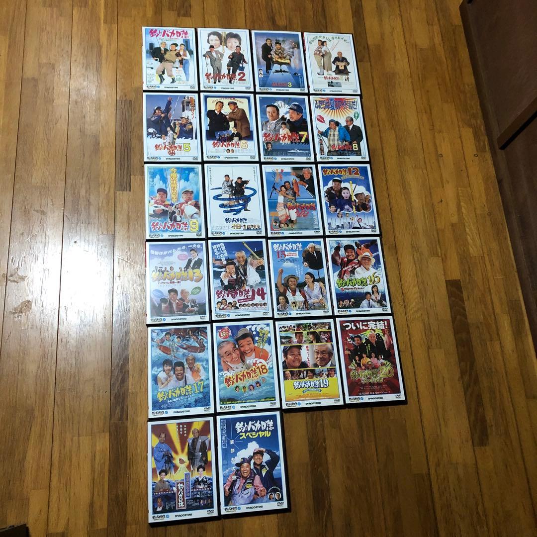 DVD 釣りバカ日誌 全22巻セット