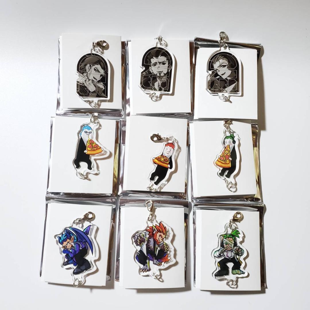 ユ*ナ様 2BRO. 15周年 POP UP STORE アクリルチャーム 全9